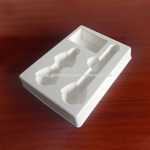 China OEM packaging pulp trays, biodegradable and compostable trays ...