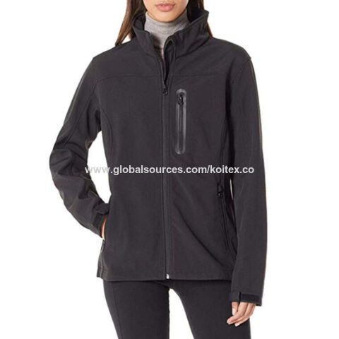fleece lined softshell jacket women's