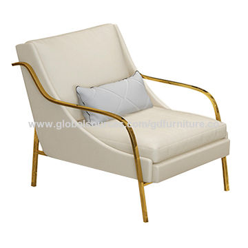 China Lounge Chair Stainless Steel Chair From Foshan Wholesaler