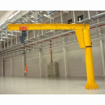Floor Mounted Jib Crane With Electric Hoist Ideal For Low Cost