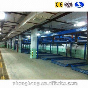 Underground Parking Design Steel Structure Car Garage Car Lift