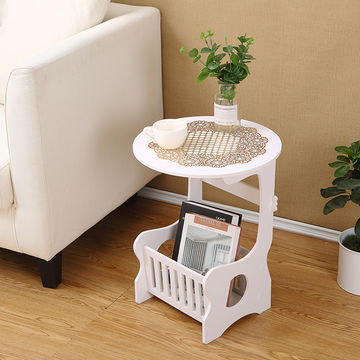 China Round Coffee Table Mini Mdf, Small Round Coffee Table With Storage