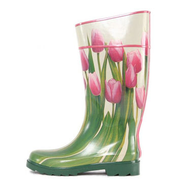 rain boots transparent