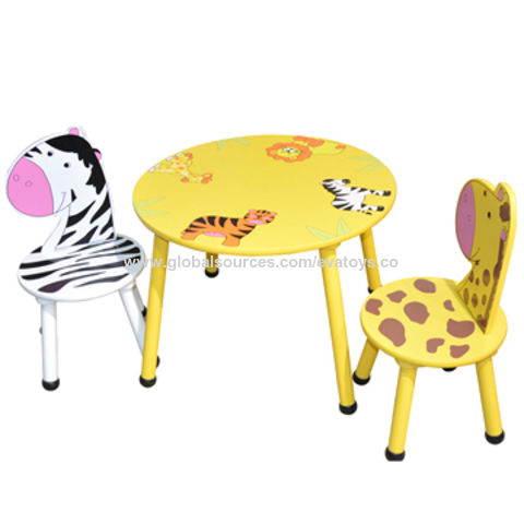 childrens animal table and chairs