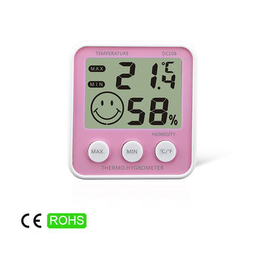 digital thermometer indoor w humidity