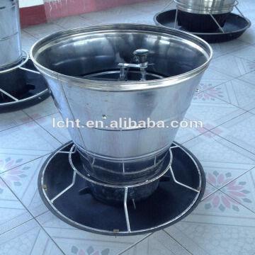 1 Pig Feeder 2 Stainless Steel Hopper Cast Iron Trough 3 Easy