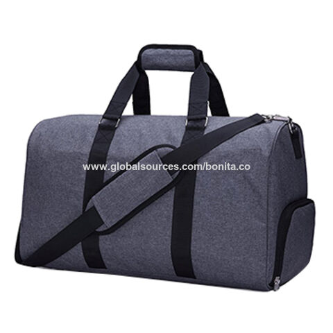 gym duffel bag with shoe compartment