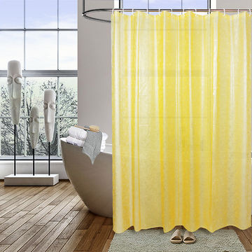 Printed Shower Curtain, Splash Microfiber Shower Curtain Liner