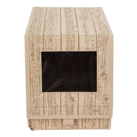 transparent collapsible shoe box