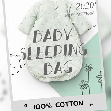 100 cotton baby sleeping bag