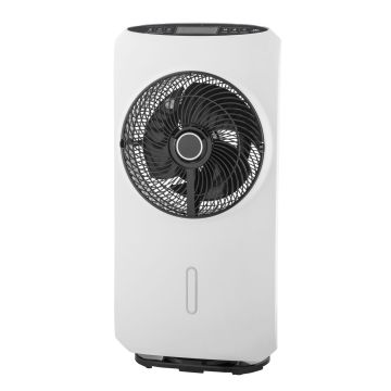 Arlec Pedestal Rio Fan 30cm 2 Mist Functions 9hr Timer Remote