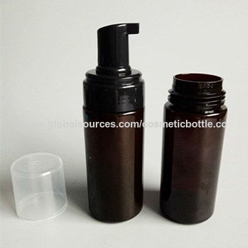 Download China Cosmetic Amber Plastic Pet 120ml Face Wash Dispenser Foam Pump Bottles On Global Sources Amber Bottles With Foam Pump