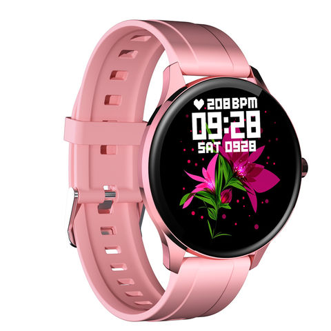 China El reloj elegante del metal redondo lleno de la pantalla de Rohs con  el reloj múltiple hace frente al monitor del ritmo cardíaco para las  mujeres de los hombres encendido Global
