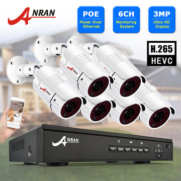 China Anran Poe Nvr Kit Hd 3mp Cctv Camera System Outdoor Waterproof Ip Camera Poe Home Security Set On Global Sources Poe Nvr Kit Outdoor Waterproof Ip Camera Poe Home Security Set