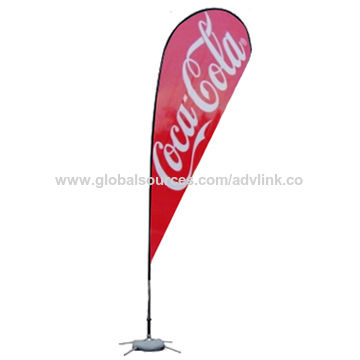 China Polyester Flag Cheap Banner Flag Wedding Outdoor Flying Banner