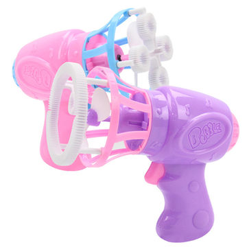 bubble making toy gun