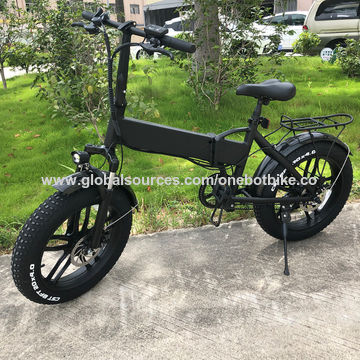 electric bike fat tire folding