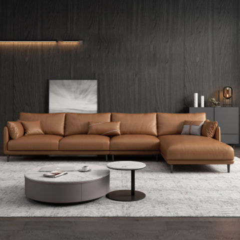 House Light Luxury Technology Cloth Can, Small Designer Sectional Sofa