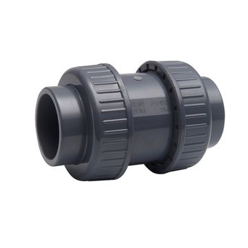 China Plastic UPVC PVC-U PVC Non Return Non-Return Ball Check Valve on ...