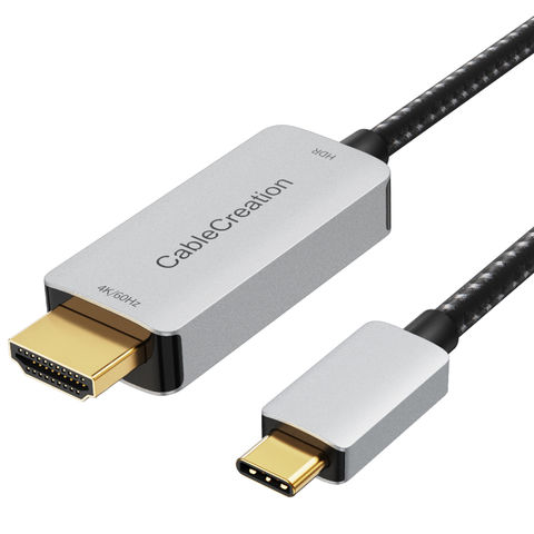 China Cablecreation Usb C To Hdmi Cable 3 3ft Hdr 4k 60hz 2k 144hz 2k 1hz Usb Type C To Hdmi Adapter On Global Sources Usb C To Hdmi Cable Type C To Hdmi Adapter Usb C To Hdmi