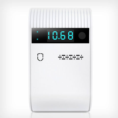 LCD CO Monóxido de carbono Sensor de alarma de gas Probador de gas de 