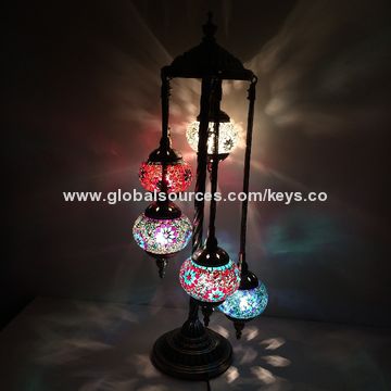 Turkish Mediterranean Style Arts And Crafts Glass Mosaic Lighting
