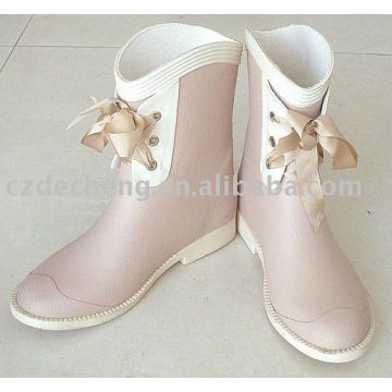 ladies rubber rain shoes