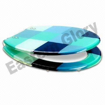 clear plastic toilet seat