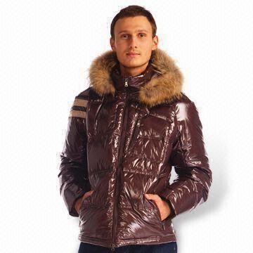 mens duck feather jacket