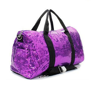 sequin dance bag