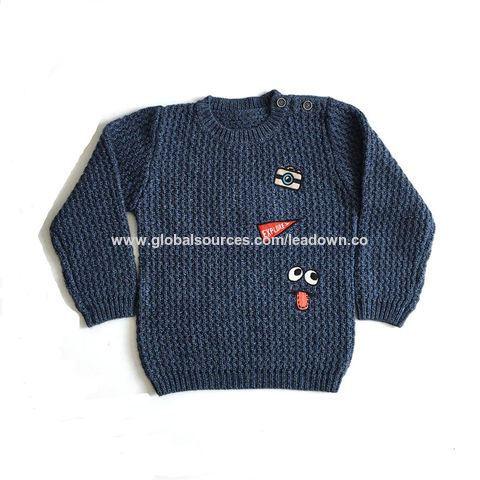 knitted vest for baby boy