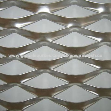 China Aluminum Expanded Metal Mesh Screen Gutter Guard Mesh