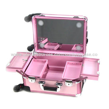Portable Aluminum Makeup Case With Light Bluetooth Speaker - Vanity Makeup Case With Lights Portable Aluminum Makeup Case With Light Bluetooth Speaker - Vanity Makeup Case With Lights