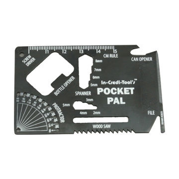 16 In 1 Multi Purpose Credit Card Size Pocket Tools Global Sources