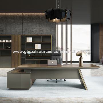 China Modern Office Furniture Desk High, Contemporary Office Furniture Desk