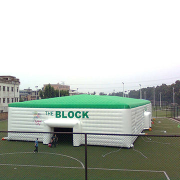 China Outdoor House Large Giant Inflatable Bubble Cube Party Inflatable Bubble Cube Party Tent China