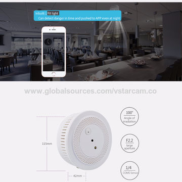 China Wholesale Stand Alone Optical Portable Mini Wifi Wireless Fire Alarm Cigarette Smoke Detector On Global Sources Mini Wifi Smoke Detector Wholesale Stand Alone Detector Portable Wireless Fire Alarm