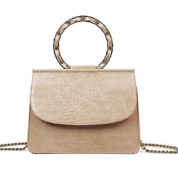 round handle handbag