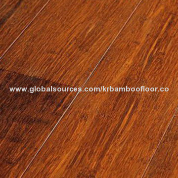 14mm Hot Sale Golden Sunshine Strand Woven Bamboo Flooring With