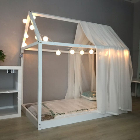 Bedroom Furniture Premium Wood Children, Child Floor Bed Frame Toddler