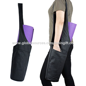 China Fashion Eco Friendly Canvas With Phone Pocket Yoga Sling