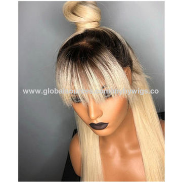 chinese bang wig human hair