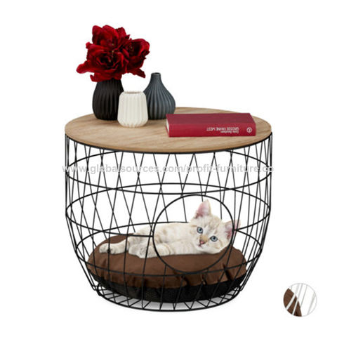 China Bsci Pet Cat House Table Coffee Table Cat Bed Table 50 50 40cm On Global Sources Coffee Table Cat Bed Pet Product