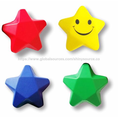 star shaped stress ball