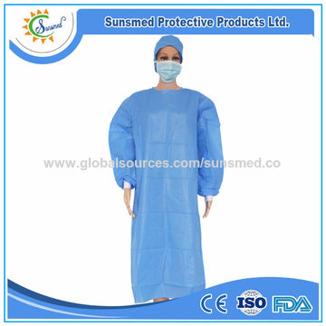 China Nonwoven Surgical Gown SMS on Global Sources,Surgical Gown ...