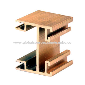 China Brass Extrusion Profile Copper Window Door Frames