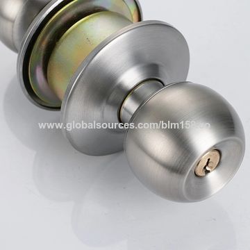 High Quality Turn Cylindrical Door Knob Lock Set Cylindrica