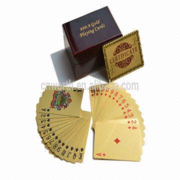 Gold Foil Poker Playing Card 1 Material Gold Foil Pet 2 Size 8 7 5 7cm 54 Cards Set 3 Supply G Global Sources