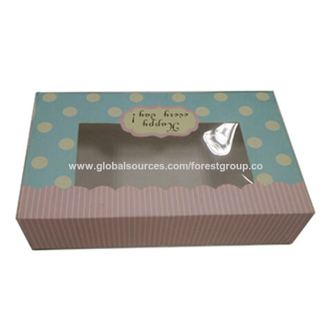 Download China Bakery Gift Box Fancy Design Cute Bakery Food White Card Paper Box With Clean Pvc Window On Sale On Global Sources White Card Box Paper Box With Pvc Window Paper Box