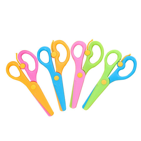 China Plastic Scissor Kindergarten Children Creative Stretch Safety ...